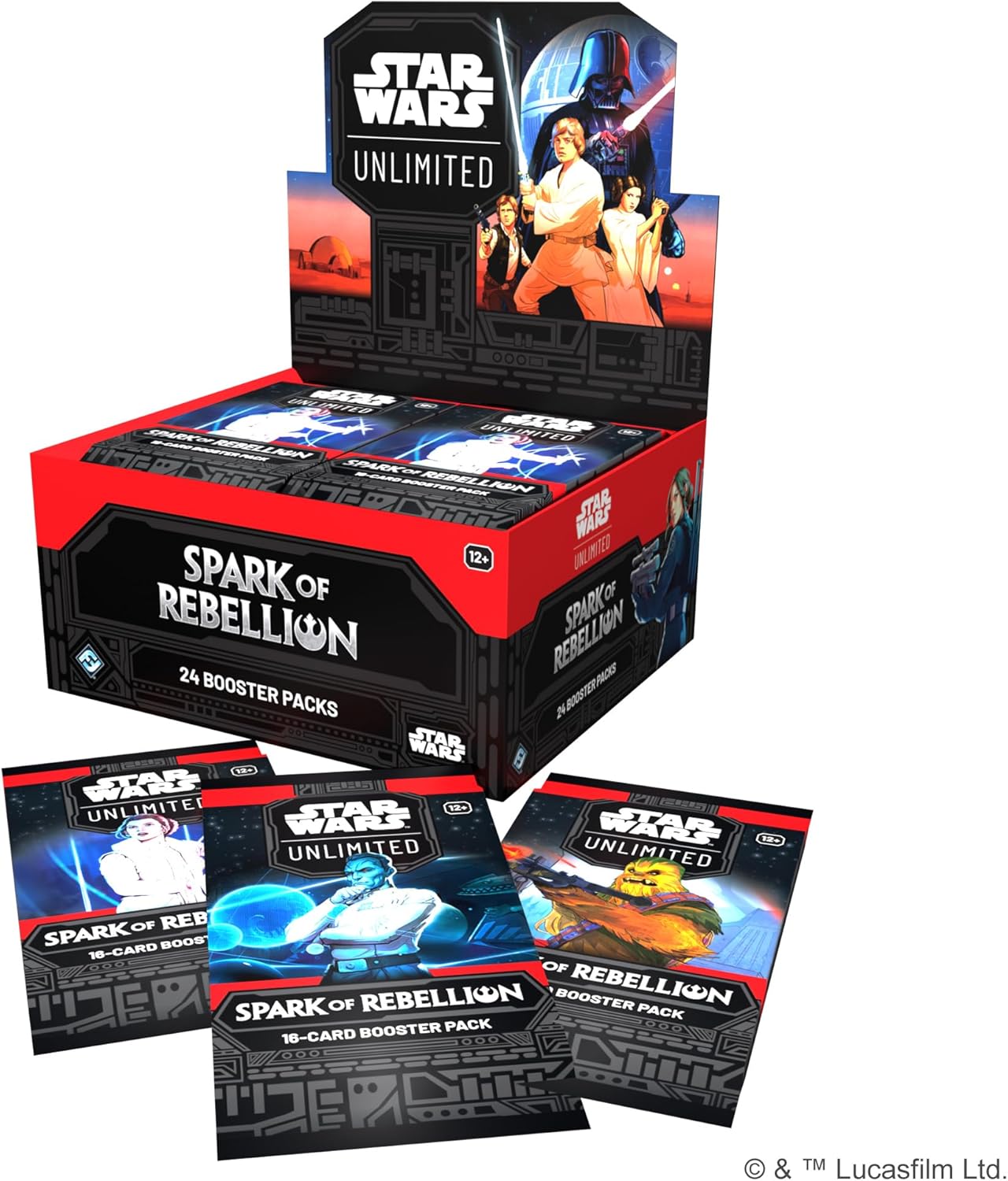 Star Wars Unlimited: Spark of Rebellion Blind Booster Box