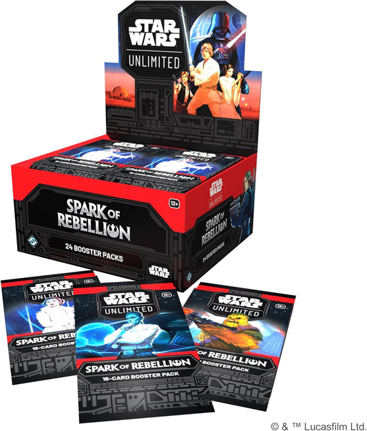 Star Wars Unlimited: Spark of Rebellion Blind Booster Box