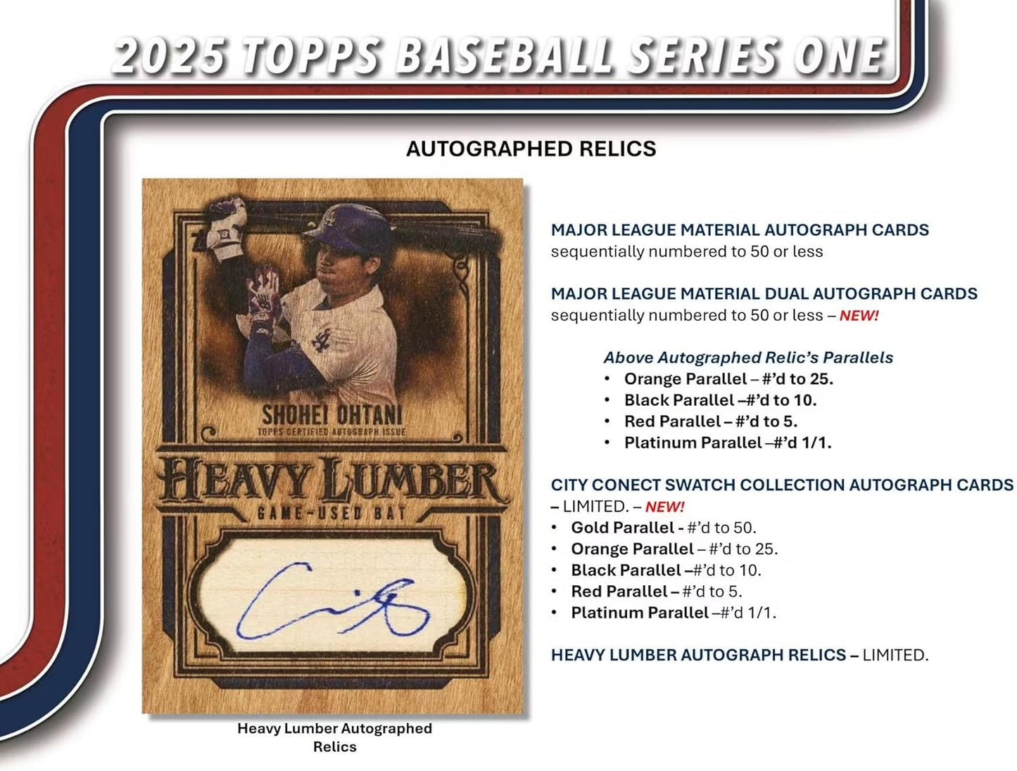 2025 Topps Series 1 Baseball — Jumbo Hobby Box (10 Packs, 3 Hits + Silver Packs)