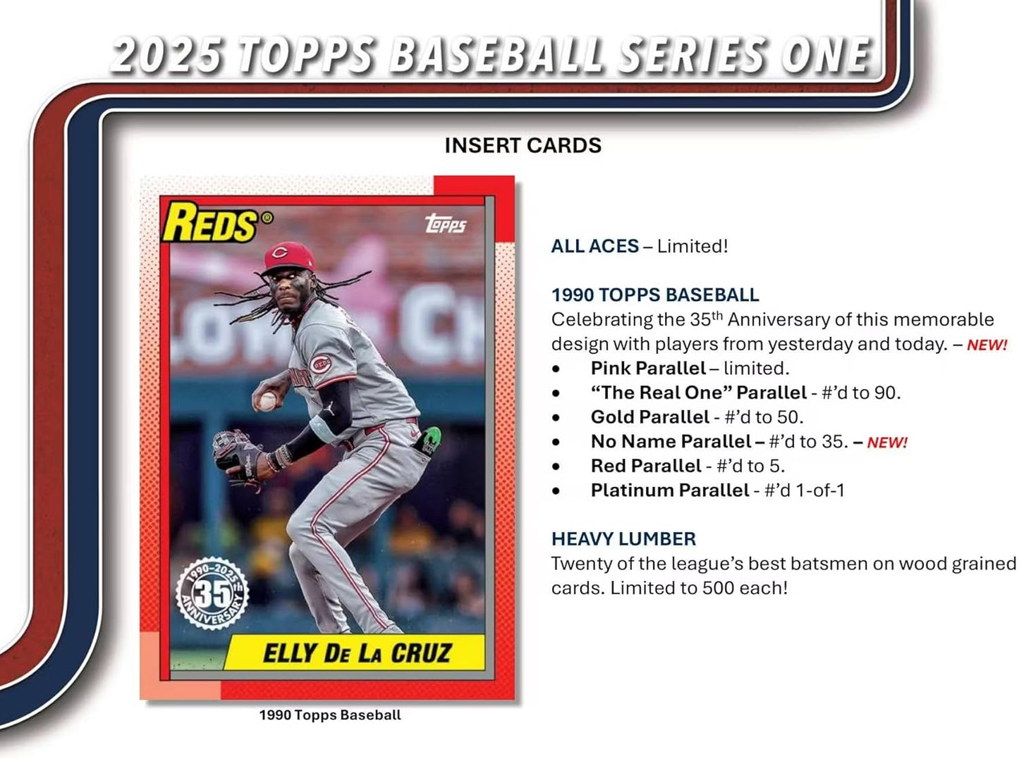 2025 Topps Series 1 Baseball — Jumbo Hobby Box (10 Packs, 3 Hits + Silver Packs)