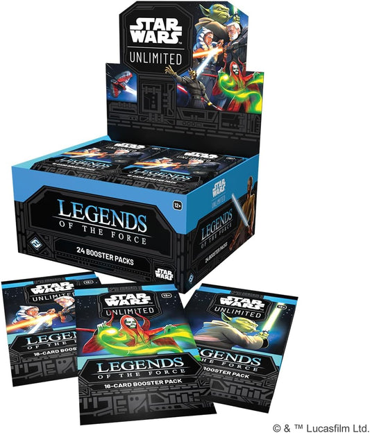 Star Wars Unlimited: Legends of the Force Blind Booster Box