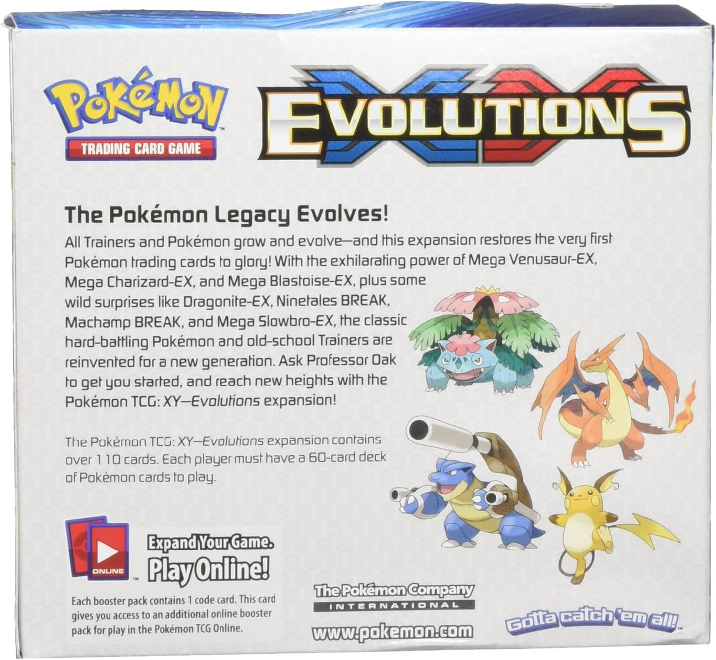 Pokémon TCG: XY Evolutions Sealed Booster Box – Blind Box Edition