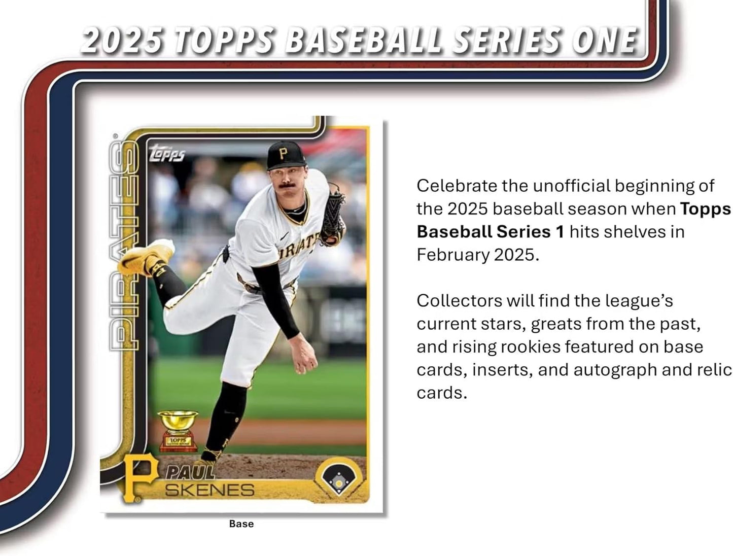 2025 Topps Series 1 Baseball — Jumbo Hobby Box (10 Packs, 3 Hits + Silver Packs)