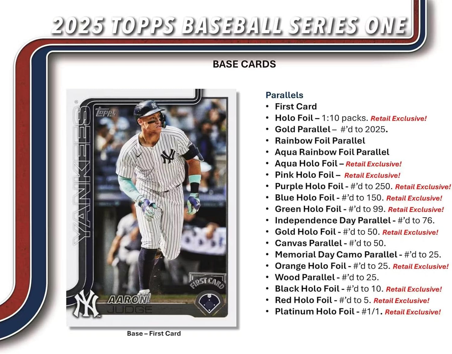 2025 Topps Series 1 Baseball — Jumbo Hobby Box (10 Packs, 3 Hits + Silver Packs)