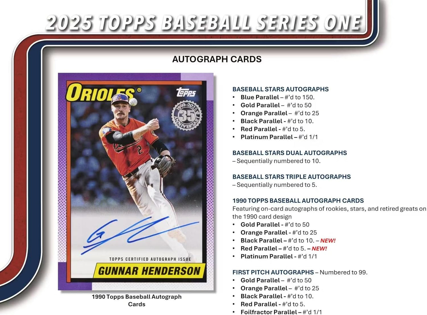 2025 Topps Series 1 Baseball — Jumbo Hobby Box (10 Packs, 3 Hits + Silver Packs)