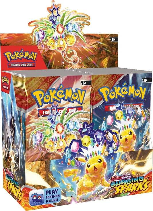 Pokémon TCG Scarlet & Violet Surging Sparks Booster Box - Blind Box Edition