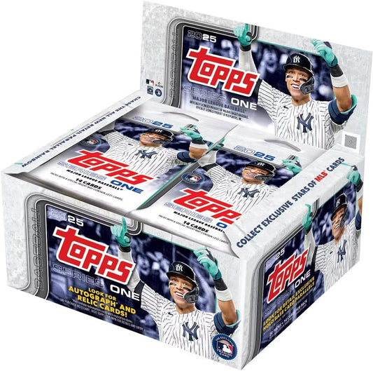 2025 Topps Series 1 Baseball — Jumbo Hobby Box (10 Packs, 3 Hits + Silver Packs)