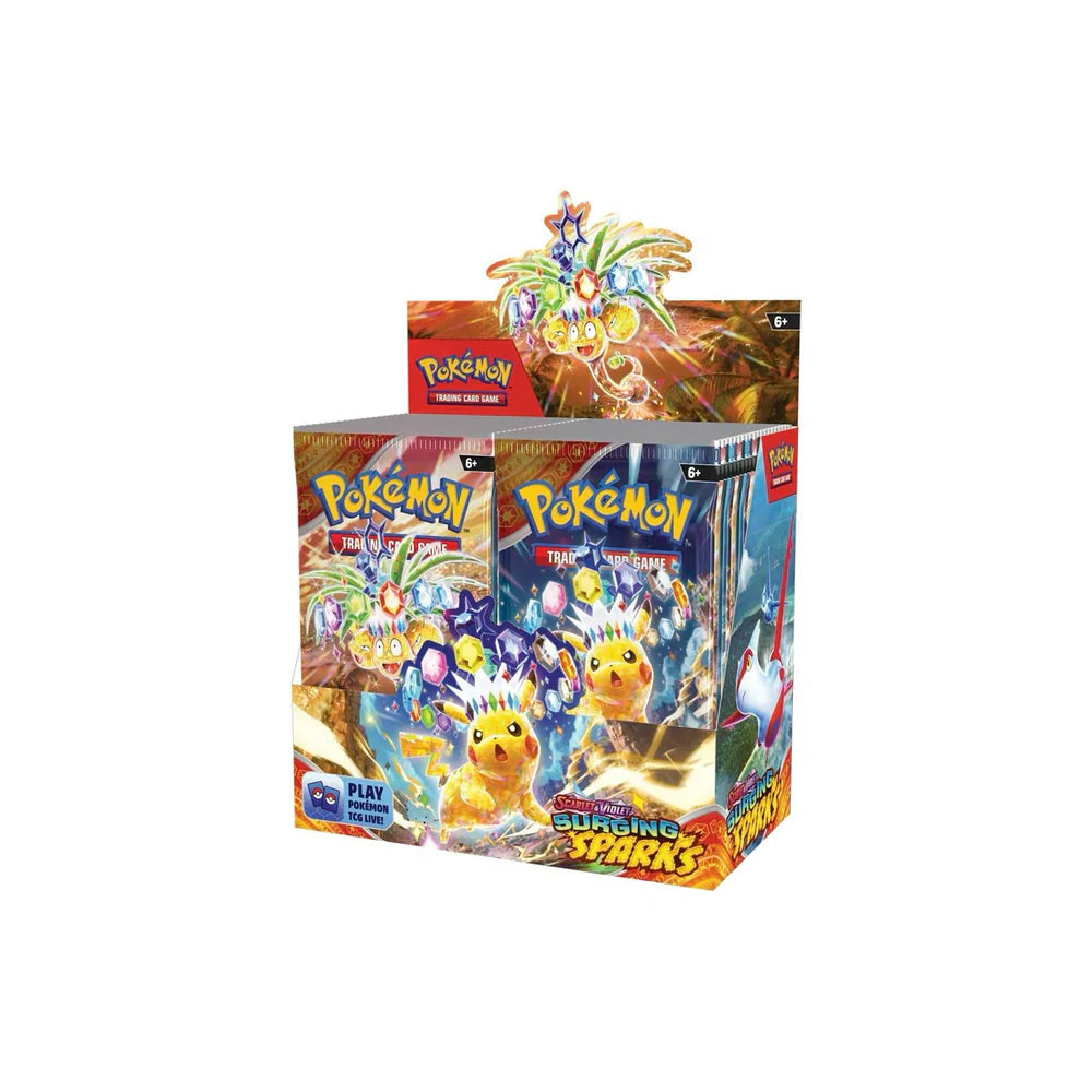 Pokémon TCG Scarlet & Violet Surging Sparks Booster Box - Blind Box Edition