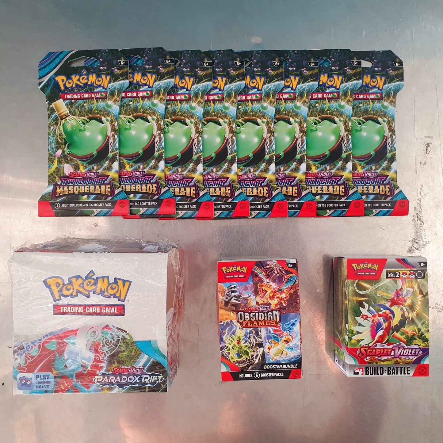 Pokémon TCG: Scarlet & Violet – Paradox Rift Booster Box – Blind Box Edition
