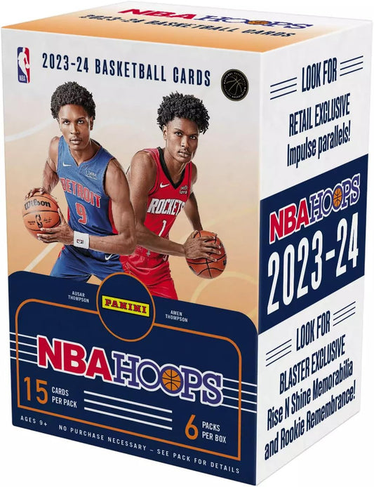2023/24 Panini Hoops NBA Basketball BLASTER box