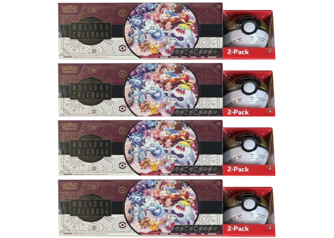 Pokémon Holiday Mega Set 2025 – Holiday Calendar + Poké Ball Tin
