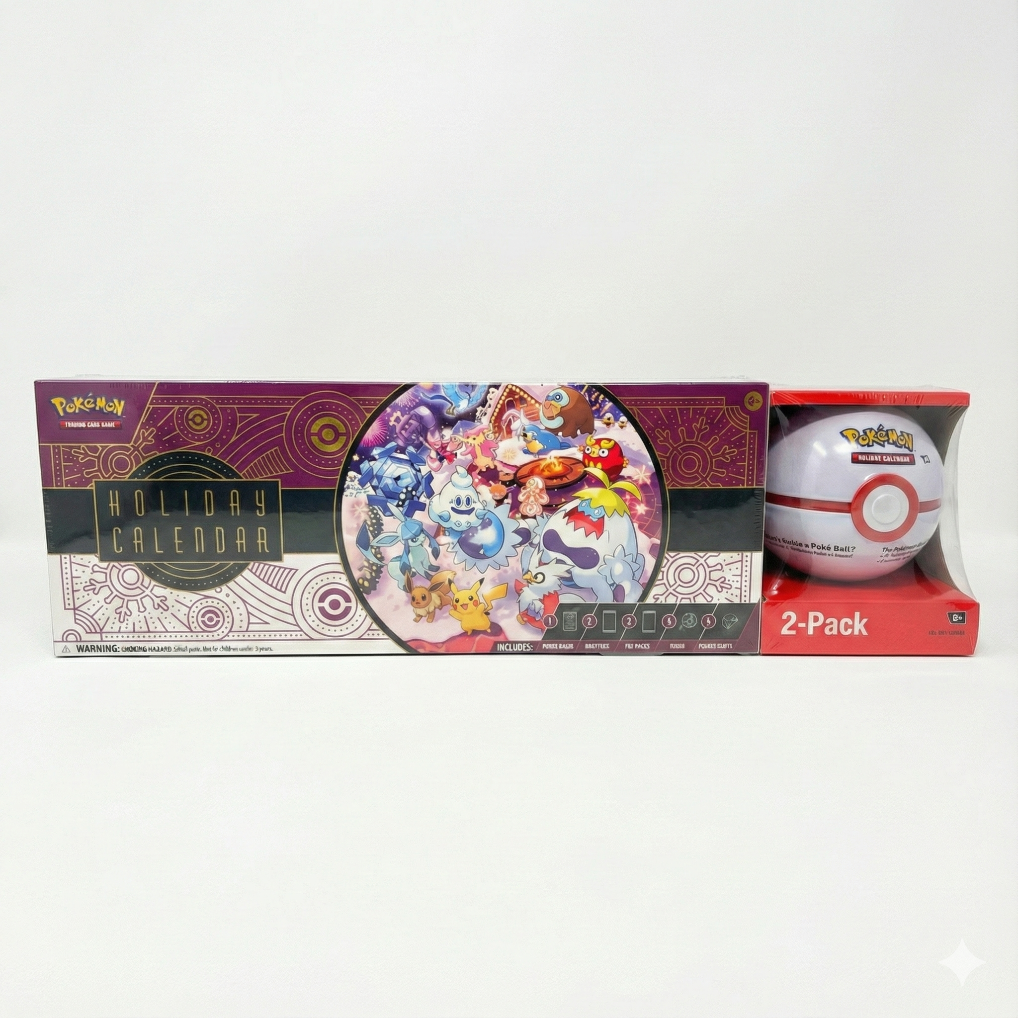 Pokémon Holiday Mega Set 2025 – Holiday Calendar + Poké Ball Tin